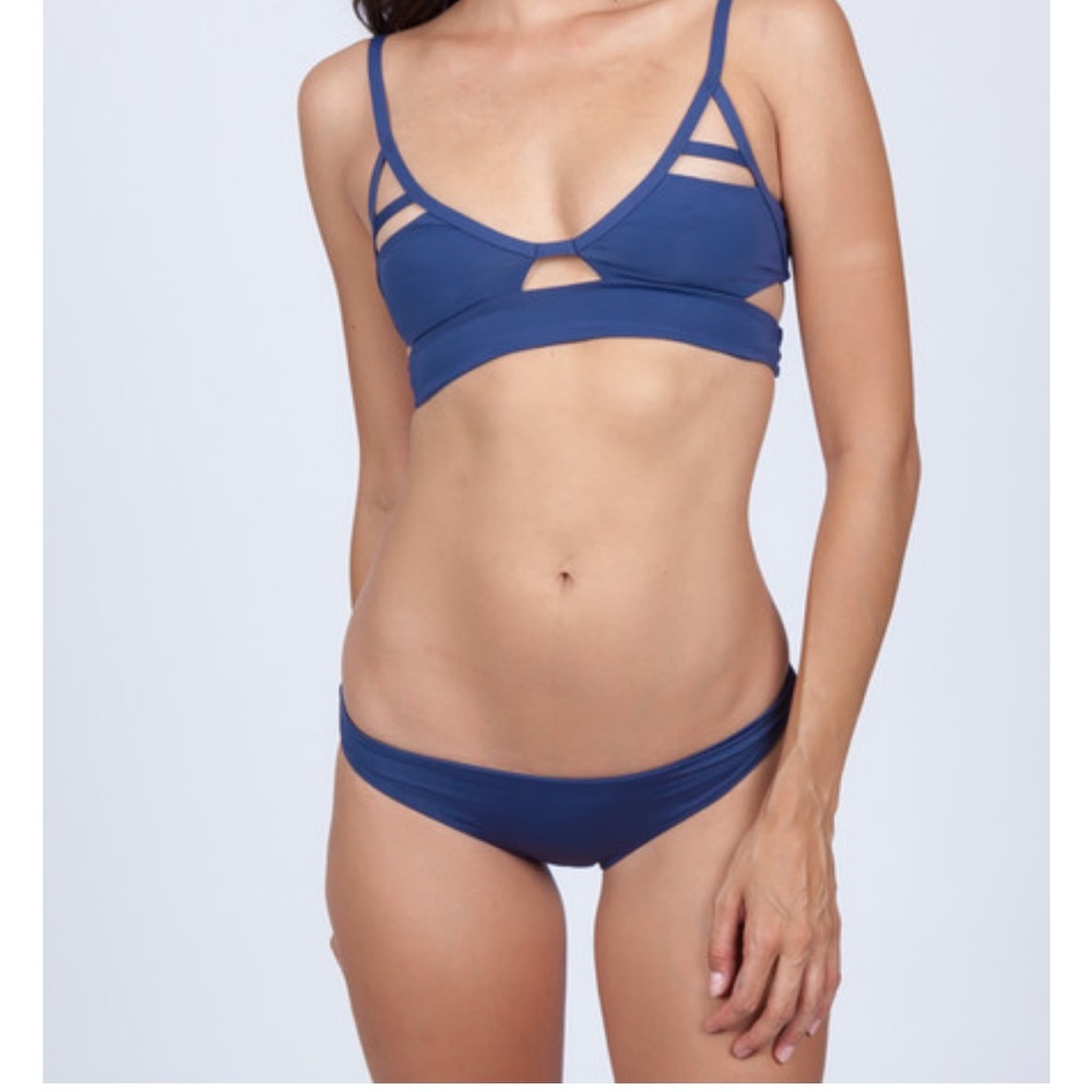 Blue Tavik Ali Bikini Bottoms - Picture 3 of 9
